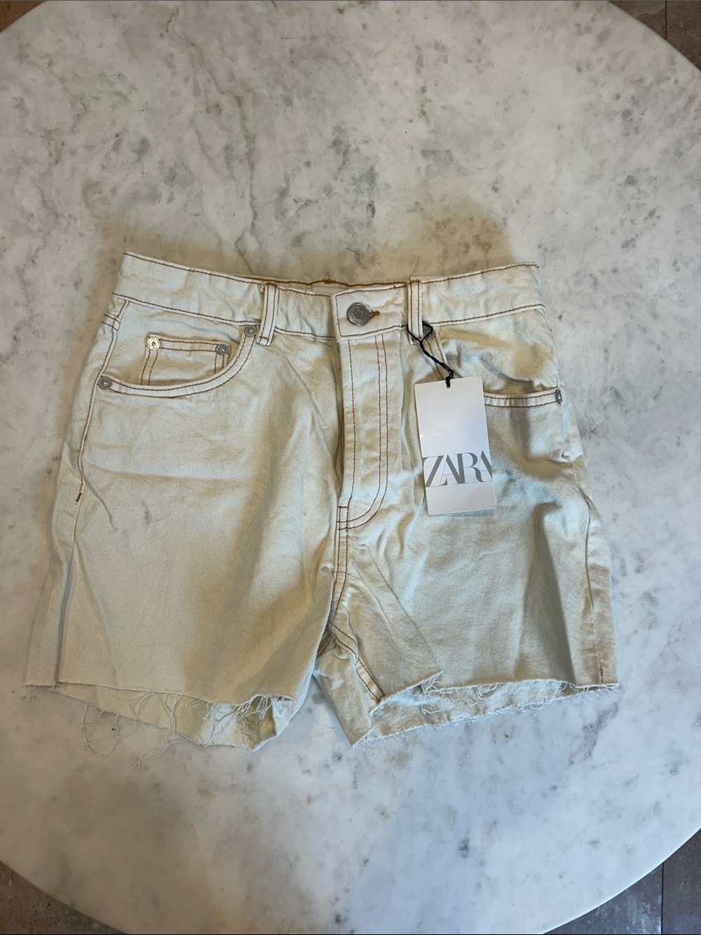 Zara Beige Shorts